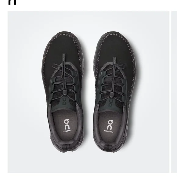 On Running Men's Cloudaway 2 Black NEW size 12 - Picture 5 of 8